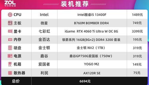 自己配置电脑主机价格，深度解析与经验分享