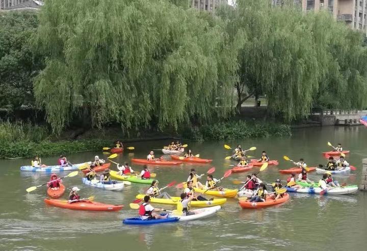 北京奥林匹克公园滑船，体验水上运动的乐趣